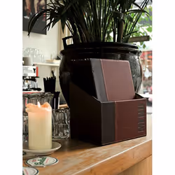 Securit MC-BOX-TRA4-WR A4 Métal, Cuir bycast Rouge 20 pièce(s) - Vue supplémentaire 4