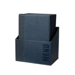 Securit MC-BOX-TRA4-BU A4 Métal, Cuir bycast Bleu 20 pièce(s)