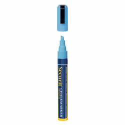 Securit SMA510-BU marqueur à craie liquie Ciseau Bleu 1 pièce(s)