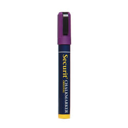 Securit SMA510-VT marqueur à craie liquie Ciseau Violet 1 pièce(s)