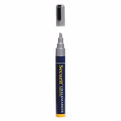 Securit SMA510-SL marqueur à craie liquie Ciseau Argent 1 pièce(s)