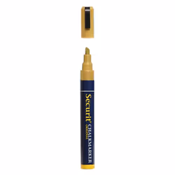 Securit SMA510-GD marqueur à craie liquie Ciseau Or 1 pièce(s)