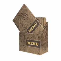 Securit MC-BOX-DRA4-PAISLEY, A4, Elastane, Plastique PU, Multicolore, Mat, Plastique, Angles arrondis