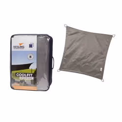 NESLING N506-082-43, Gris, Polyéthylène haute densité (HDPE), 3600 mm, 3600 mm