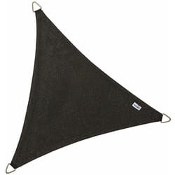 Nesling - Voile d'ombrage triangulaire Coolfit noir 5 x 5 x 5 m