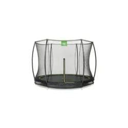 EXIT Trampoline Silhouette inground ø244cm avec filet de sécurité - noir