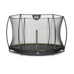 EXIT Trampoline Silhouette inground ø305cm avec filet de sécurité - noir
