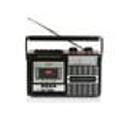 Radio/enregistreur - Ricatech - PR85 - FM/AM/SW1/SW2 - Lecteur de cassette - Microphone intégré