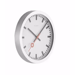 NeXtime 3999ST wall/table clock Mur Quartz clock Cercle Aluminium, Blanc