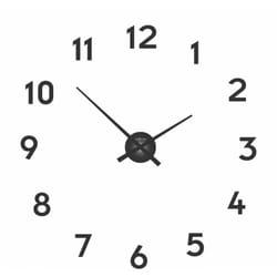 NeXtime 3074ZW wall/table clock Mur Quartz clock Cercle Noir