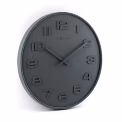 NeXtime 3096GS wall/table clock Mur Quartz clock Cercle Gris