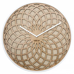 NeXtime 3149BE wall/table clock Mur Quartz clock Cercle Beige, Blanc