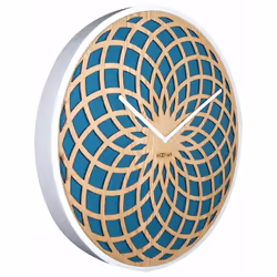 NeXtime 3150TQ wall/table clock Mur Quartz clock Cercle Turquoise, Blanc