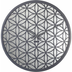 NeXtime 3194GS Horloge murale et de table Horloge mécanique à pendule Cercle Gris