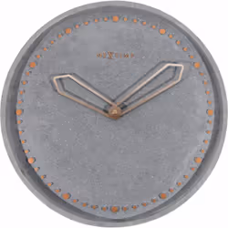 NeXtime 3197GS, Mur, Quartz clock, Cercle, Gris, Adultes, Modem