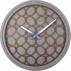 NeXtime 3212BR, Mur, Pendulum mechanical clock, Cercle, Marron, Gris, Adultes, Modem
