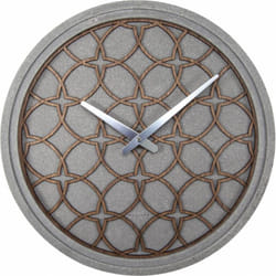 NeXtime 3212BR wall/table clock Mur Pendulum mechanical clock Cercle Marron, Gris