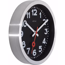 NeXtime 3999ARZW wall/table clock Mur Quartz clock Cercle Aluminium, Noir, Rouge, Blanc