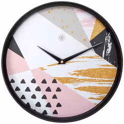 NeXtime Grace, Mur, Quartz clock, Rond, Multicolore, Plastique, Adultes