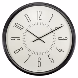 NeXtime Luminous, Mur, Quartz clock, Rond, Noir, Blanc, AA, 35 cm