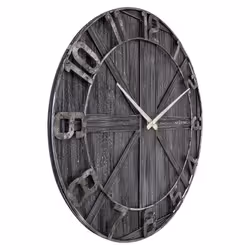 NeXtime York Horloge mécanique Cercle Noir