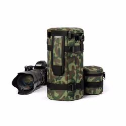 Bilora ECLB190C Housse pour objectifs Camouflage Boîtier compact