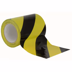 Showtec Bande de marquage Noir/Jaune 33m