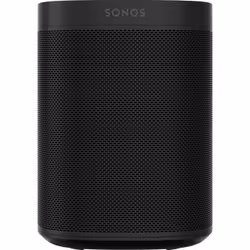 Sonos One 2nd Gen, 1.0 canaux, 1-voie, Avec fil &sans fil, Enceinte portable mono, Noir, Cylindre
