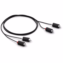 Sonos RCA, 2 x RCA, Mâle, 2 x RCA, Mâle, Noir