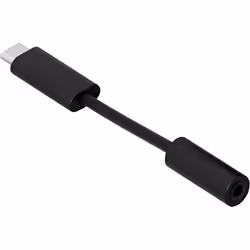 Sonos LDNGLWW1BLK, 3,5mm, Femelle, USB Type-C, Mâle, 0,1 m, Noir