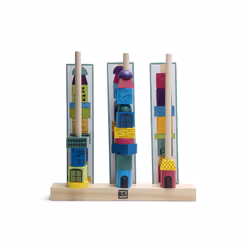 BS Toys GA370, 4 an(s), Carton, Bois, Multicolore