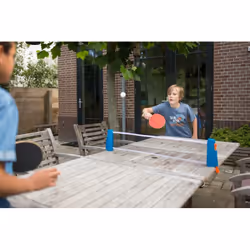 BS Toys GA386 table de tennis de table Bleu, Gris