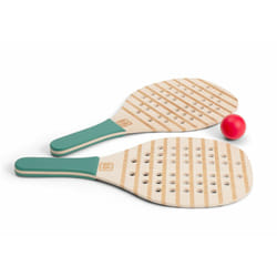 BS Toys Paddle Rackets Vert, Bois Contre-plaqué 2 pièce(s)