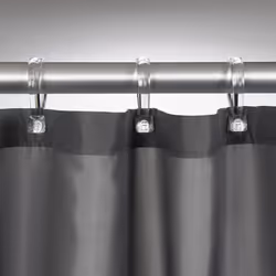 Sealskin 238501514 rideau de douche Anneau Textile Gris