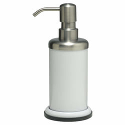Sealskin 361730210 Distributeur de savon Acier inoxydable, Blanc