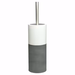 Sealskin 361840514, Support et brosse pour toilettes, Gris, Blanc, Porcelaine, Acier inoxydable, Modem, 1 pièce(s)