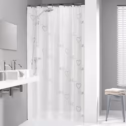 Sealskin 210841310 rideau de douche Anneau Plastique Blanc
