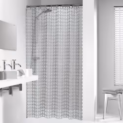 Sealskin 210861318 rideau de douche Anneau Plastique Argent