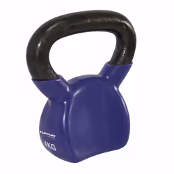 Tunturi 14TUSCL345, Kettlebell classique, Fonte, Noir, 4 kg, 185 mm