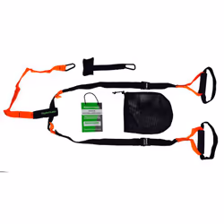 Tunturi 14TUSFU154 extenseur Noir, Orange - Vue supplémentaire 2
