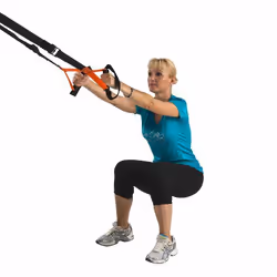 Tunturi 14TUSFU154 extenseur Noir, Orange - Vue supplémentaire 3