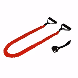 Tunturi 14TUSFU268, Rouge, Moyen, 1 pièce(s), Nylon, Caoutchouc, 1550 mm, 235 g