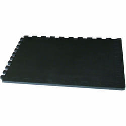 Tunturi 14TUSCL268 protection de surfaces Noir Caoutchouc