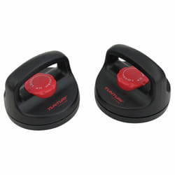 Tunturi 14TUSFU271 Poignée push up Noir, Rouge Polyvinyl chloride (PVC)