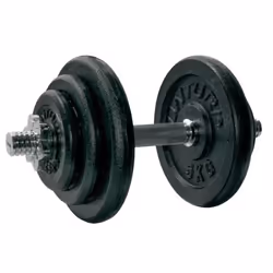 Tunturi 14TUSCL236, Haltère ajustable, 20 g, 5 kg, 2,5 kg, 38 cm, 2 pièce(s)