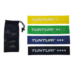 Tunturi 14TUSYO016 bande d'exercice Léger - Moyen - Élevé Noir, Bleu, Vert, Jaune