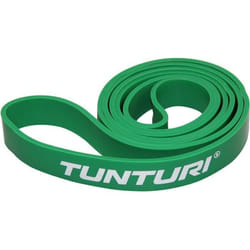 Bande de force TUNTURI Powerband moyen pour musculation vert - Accessoires Fitness / Musculation