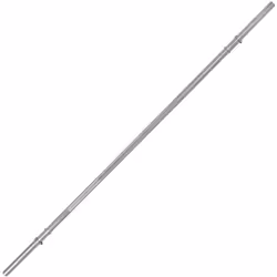 TUNTURI Barre à disque barbell 180cm Alanhead chrome