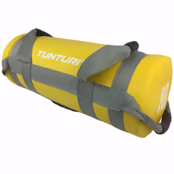 Tunturi 14TUSCL362, 10 kg, Sable, Polyester, Polyvinyl chloride (PVC), Gris, Jaune, Arms, Dos, Jambes, Épaules, 560 mm
