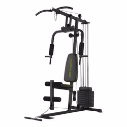 Tunturi HG10 Home Gym, 125 kg, 45 kg, 5 kg, Dos, Poitrine, Quadriceps, Épaules, Noir, 1420 mm